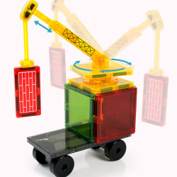 Μαγνητικά τουβλάκια LELINO Build 90 τεμ.