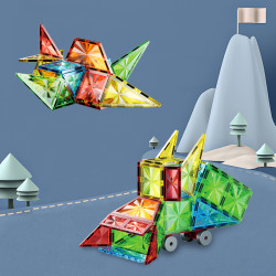 Μαγνητικά τουβλάκια LELINO Diamond 75 τεμάχια