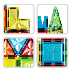 Μαγνητικά τουβλάκια LELINO Diamond 75 τεμάχια