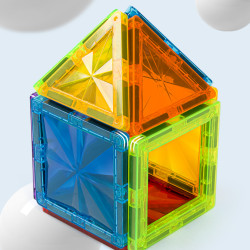 Μαγνητικά τουβλάκια LELINO Diamond 75 τεμάχια