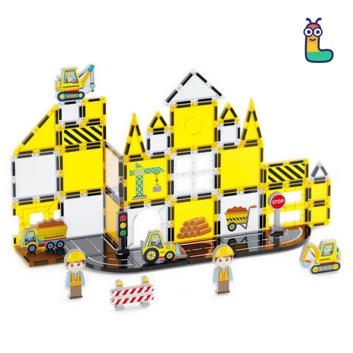 Κριτικές Μαγνητικά τουβλάκια LELINO Fantasy Engineering 47 τεμ.