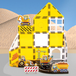 Μαγνητικά τουβλάκια LELINO Fantasy Engineering 47 τεμ.