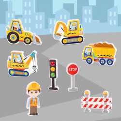 Μαγνητικά τουβλάκια LELINO Fantasy Engineering 47 τεμ.