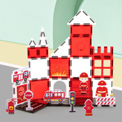 Μαγνητικά πλακίδια LELINO Fantasy Fire Control  48 τεμάχια