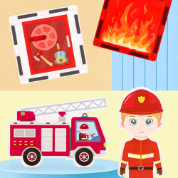 Μαγνητικά πλακίδια LELINO Fantasy Fire Control  48 τεμάχια