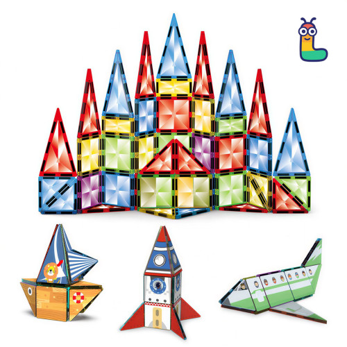 Μαγνητικά τουβλάκια LELINO Diamond 95 τεμάχια