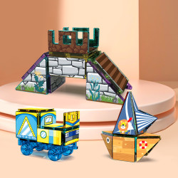 Μαγνητικά τουβλάκια LELINO Diamond 95 τεμάχια