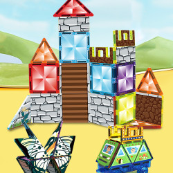 Μαγνητικά τουβλάκια LELINO Diamond 95 τεμάχια