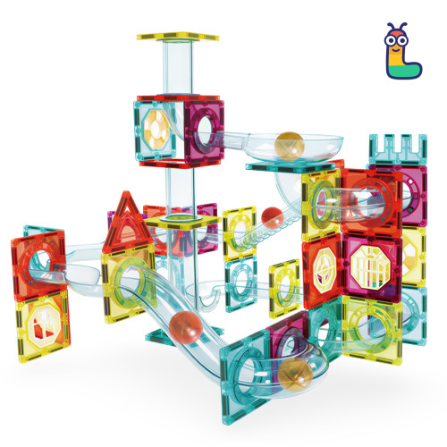 Μαγνητικά τουβλάκια LELINO Roller 95 τεμ.