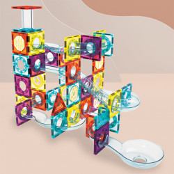 Μαγνητικά τουβλάκια LELINO Roller 56 τεμ.